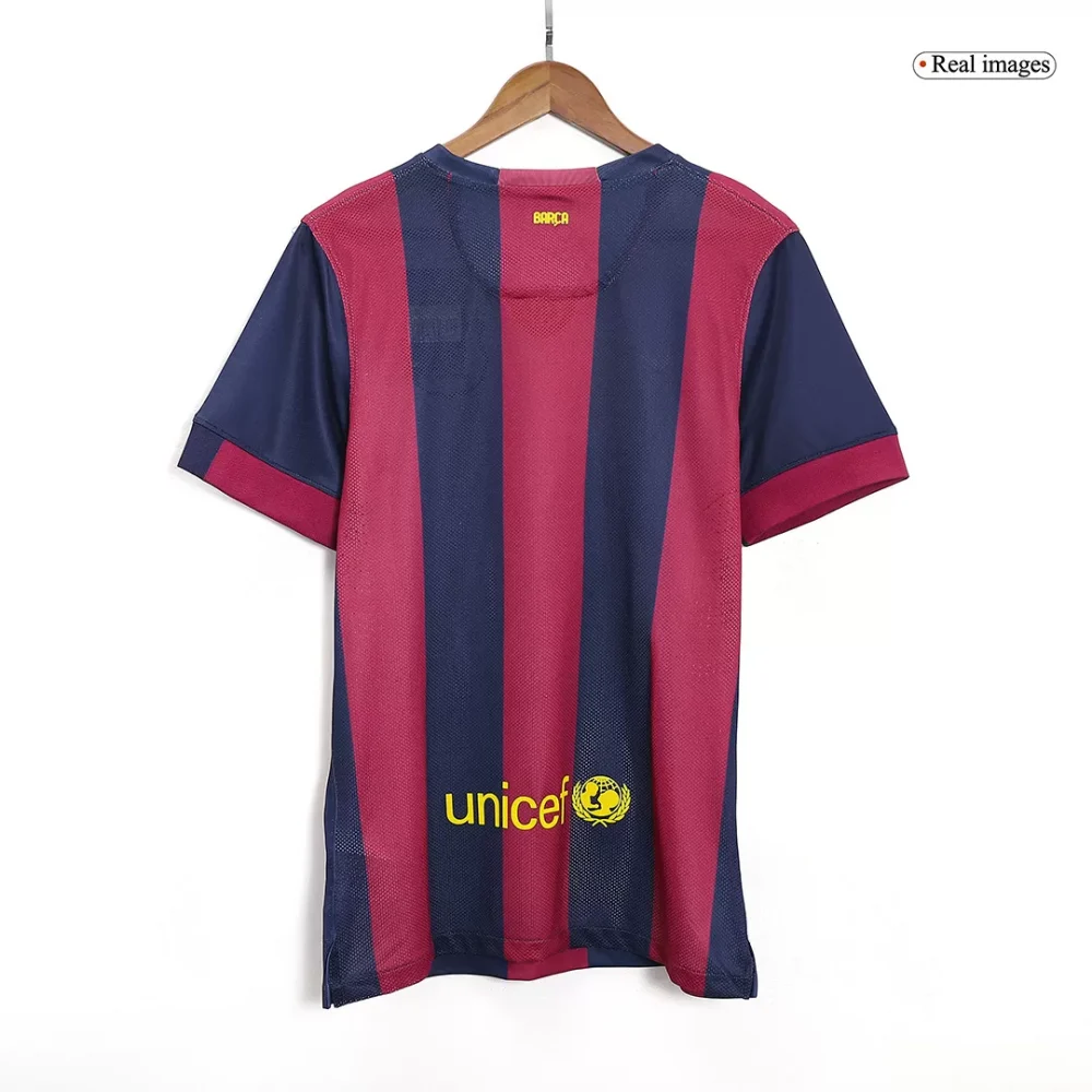 Vintage Soccer Jersey Barcelona Home 2014/15 - Image 2