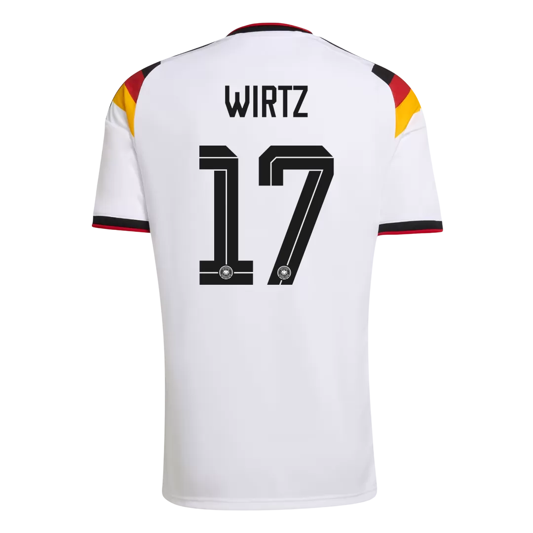 WIRTZ #17 Germany Home Soccer Jersey World Cup 2026 - Image 3