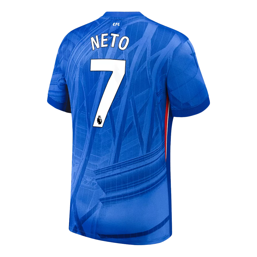 NETO #7 Chelsea Home Soccer Jersey 2025/26 - Image 2