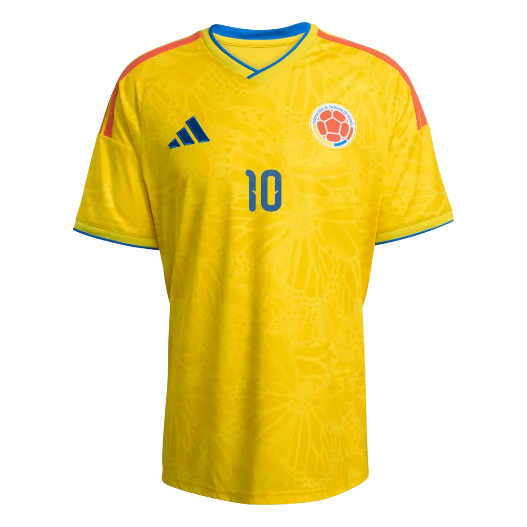 JAMES #10 Colombia Home Soccer Jersey World Cup 2026 - Image 2