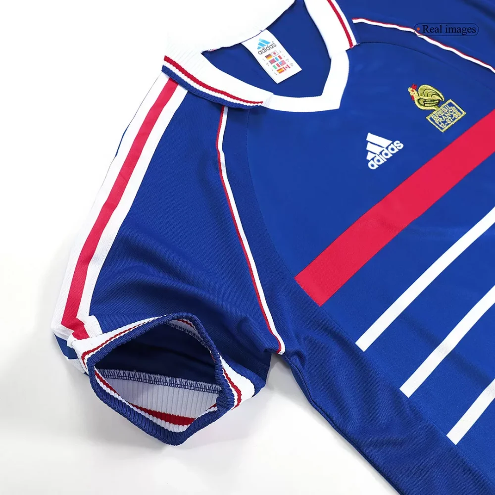Vintage Soccer Jersey France Home 1998 - Image 5