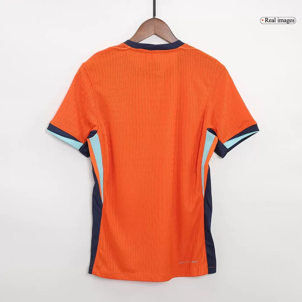 Netherlands Home Authentic Soccer Jersey EURO - Image 6