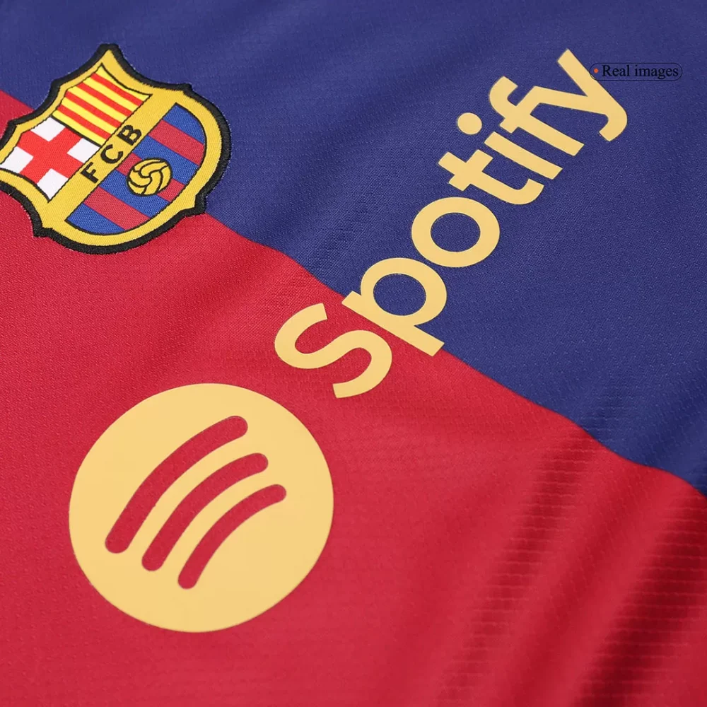 Barcelona Home Kids Soccer Jerseys Kit - Image 11