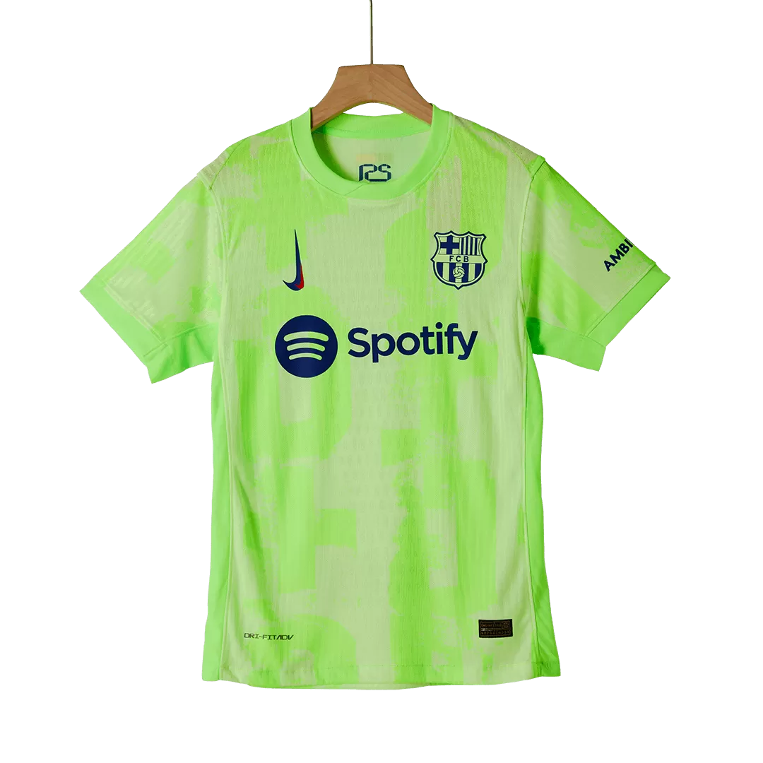 Barcelona Third Away Authentic Soccer Jersey - Image 5