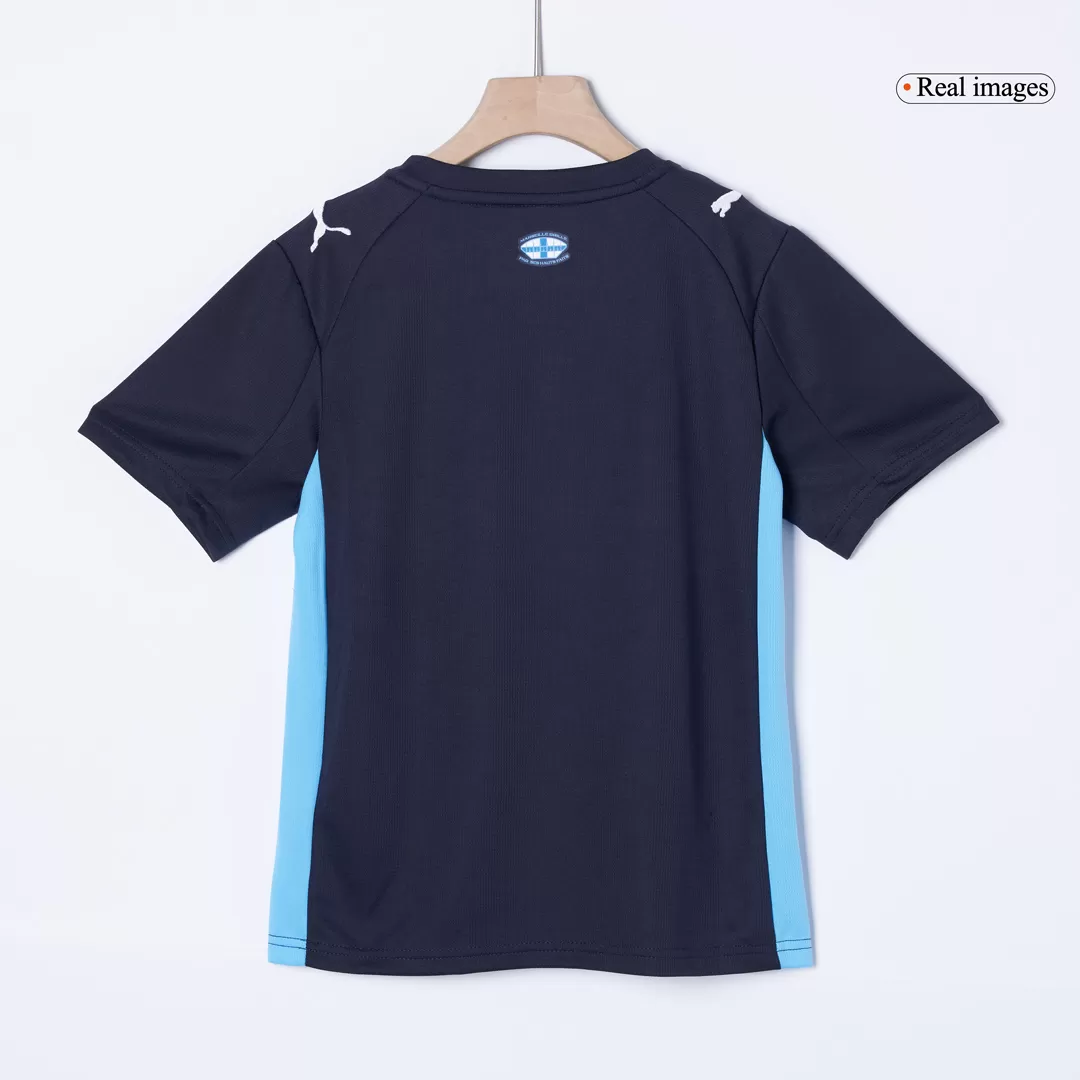 Marseille Away Kids Soccer Jerseys Kit 2025/26 - Image 5