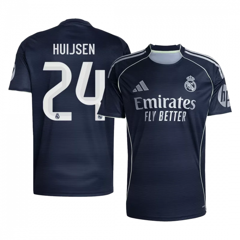 HUIJSEN #24 Real Madrid Away Soccer Jersey 2025/26