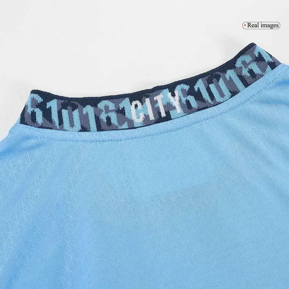 DE BRUYNE #17 Manchester City Home Authentic Soccer Jersey - UCL - Image 14