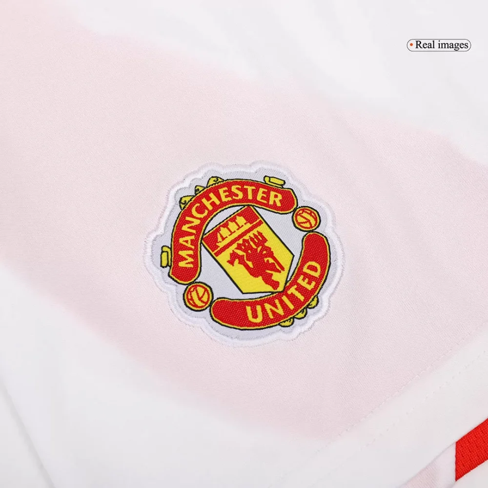 Manchester United Home Soccer Shorts - Image 7