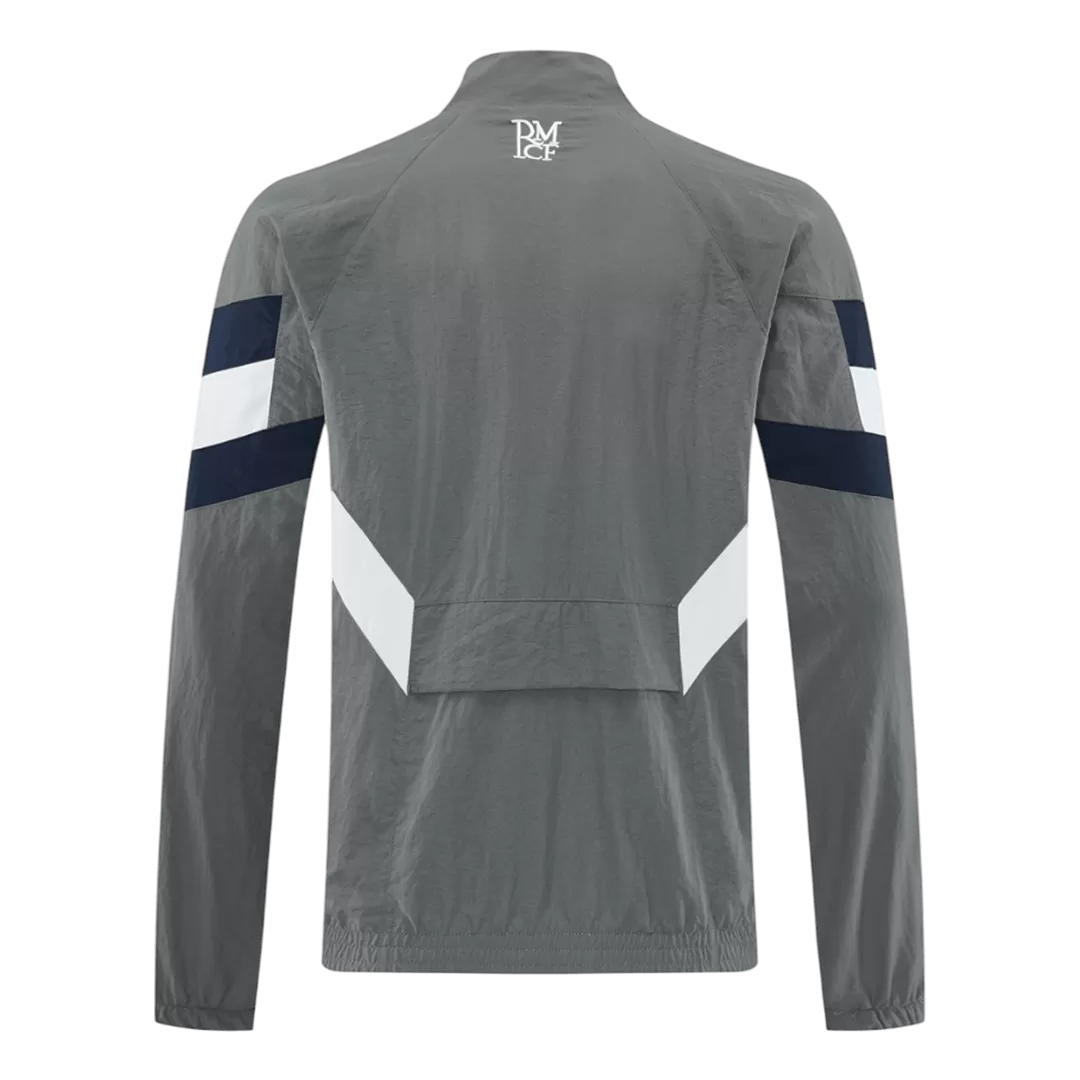 Real Madrid Windbreaker Jacket 2025/26 - Gray - Image 3