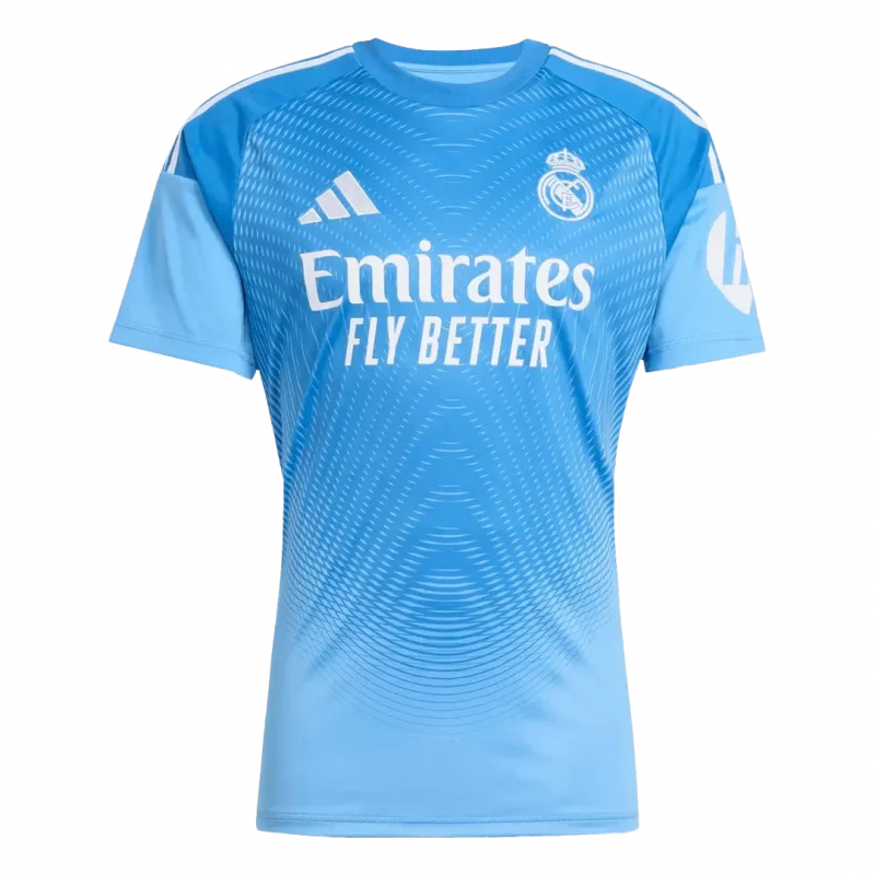 Real Madrid Goalkeeper Soccer Jersey 2025/26 Blue
