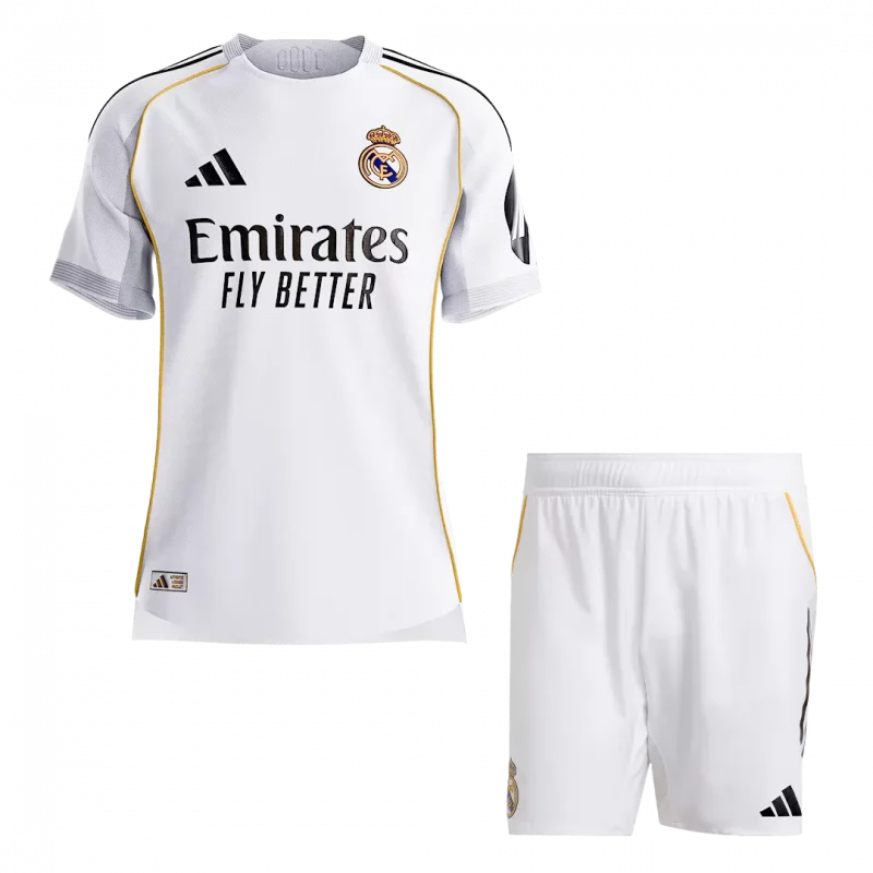 Real Madrid Home Authentic Jerseys Kit 2025/26