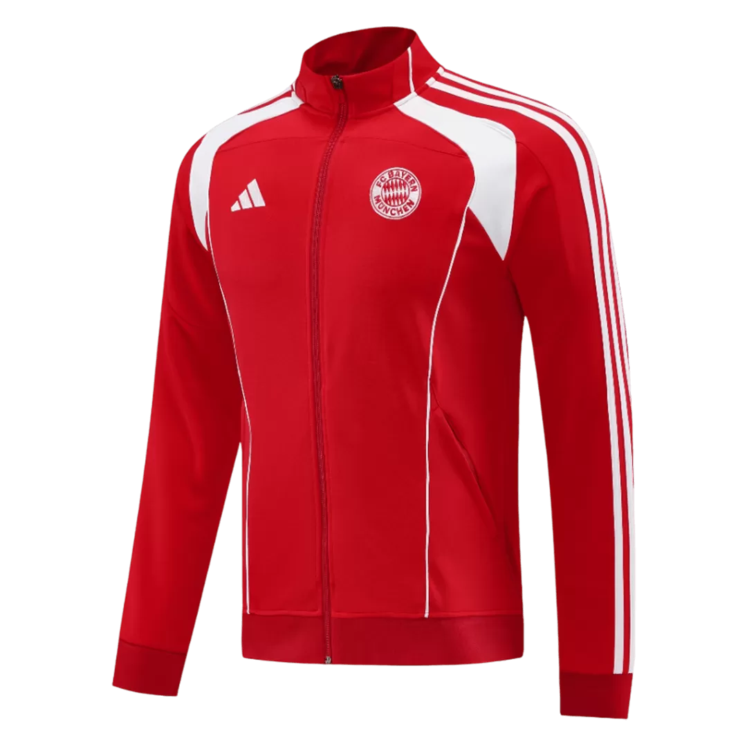 Bayern Munich Jacket Tracksuit 2025/26 Red - Image 7