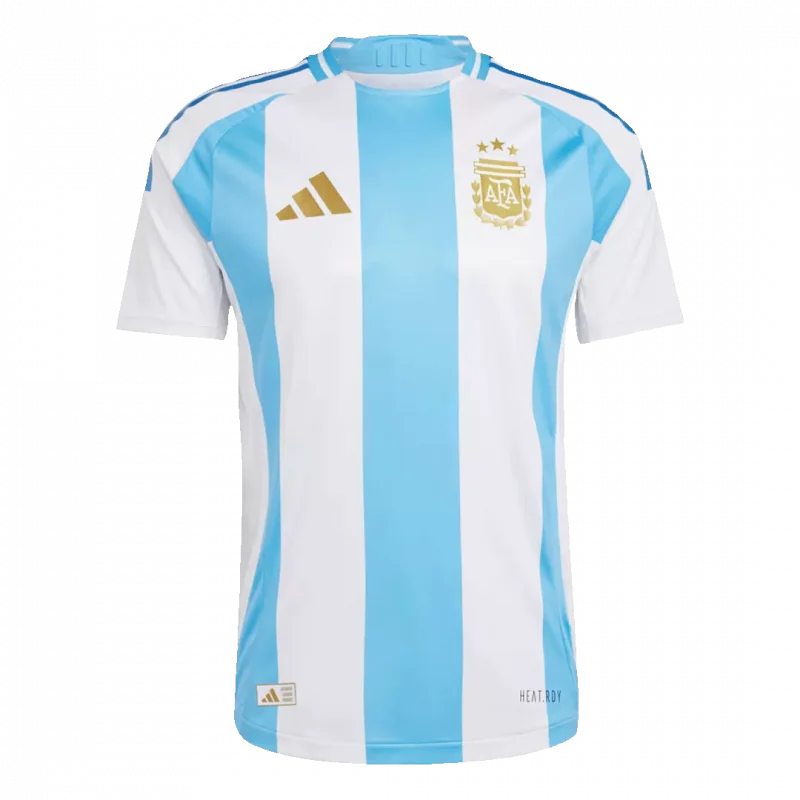 Argentina Home Authentic Soccer Jersey