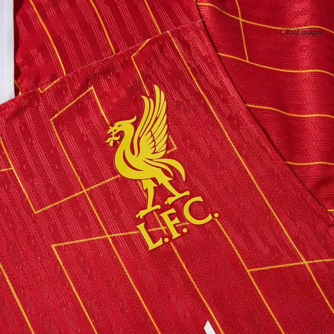 CHAMPIONS #20 Liverpool Home Authentic Soccer Jersey - Image 6