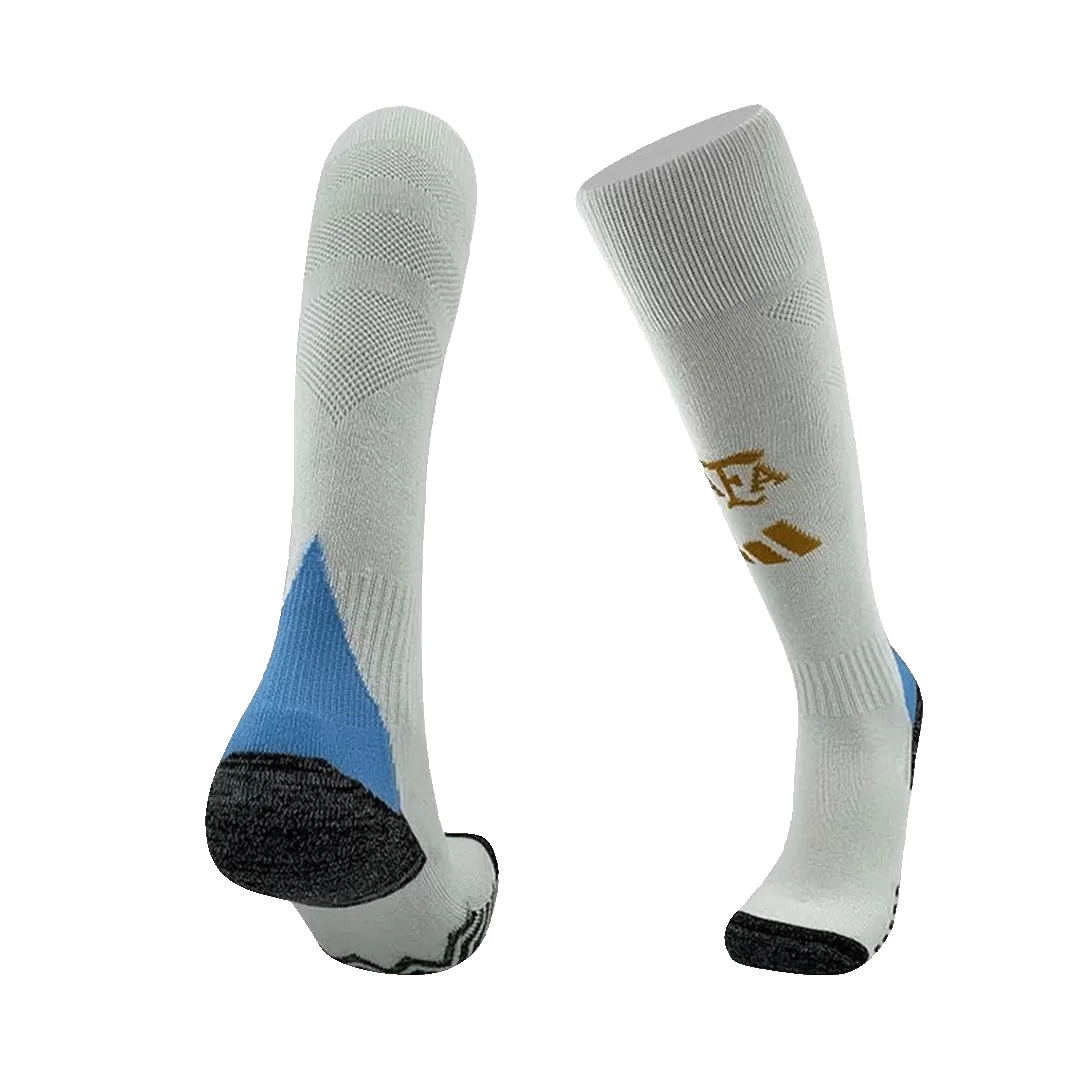 Argentina Home Soccer Socks Kids