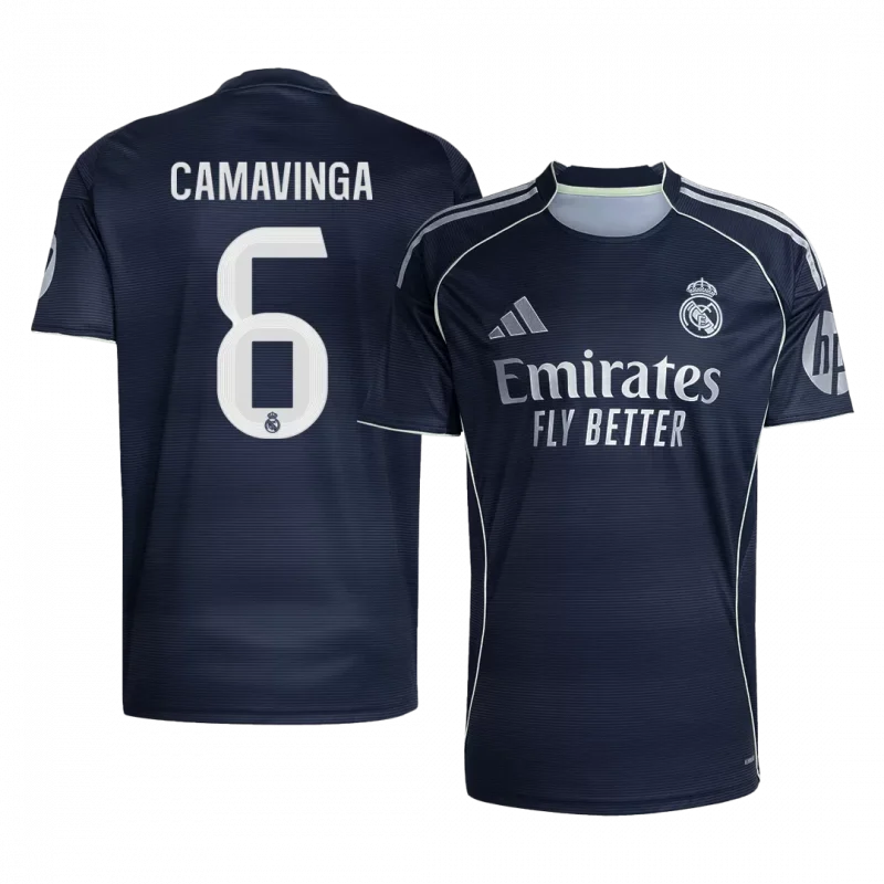 CAMAVINGA #6 Real Madrid Away Soccer Jersey 2025/26