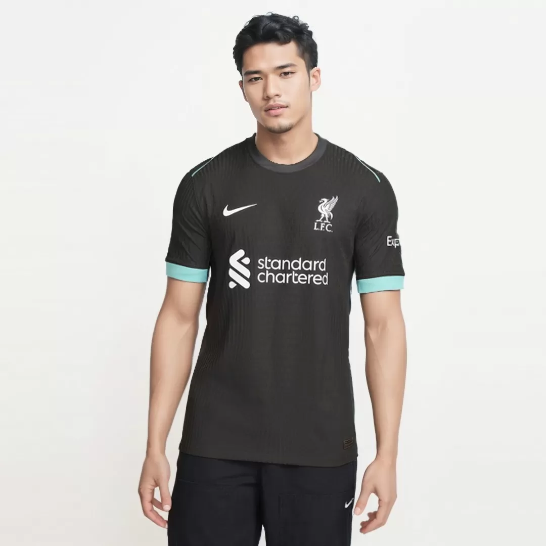 Liverpool Away Authentic Soccer Jersey - Image 3