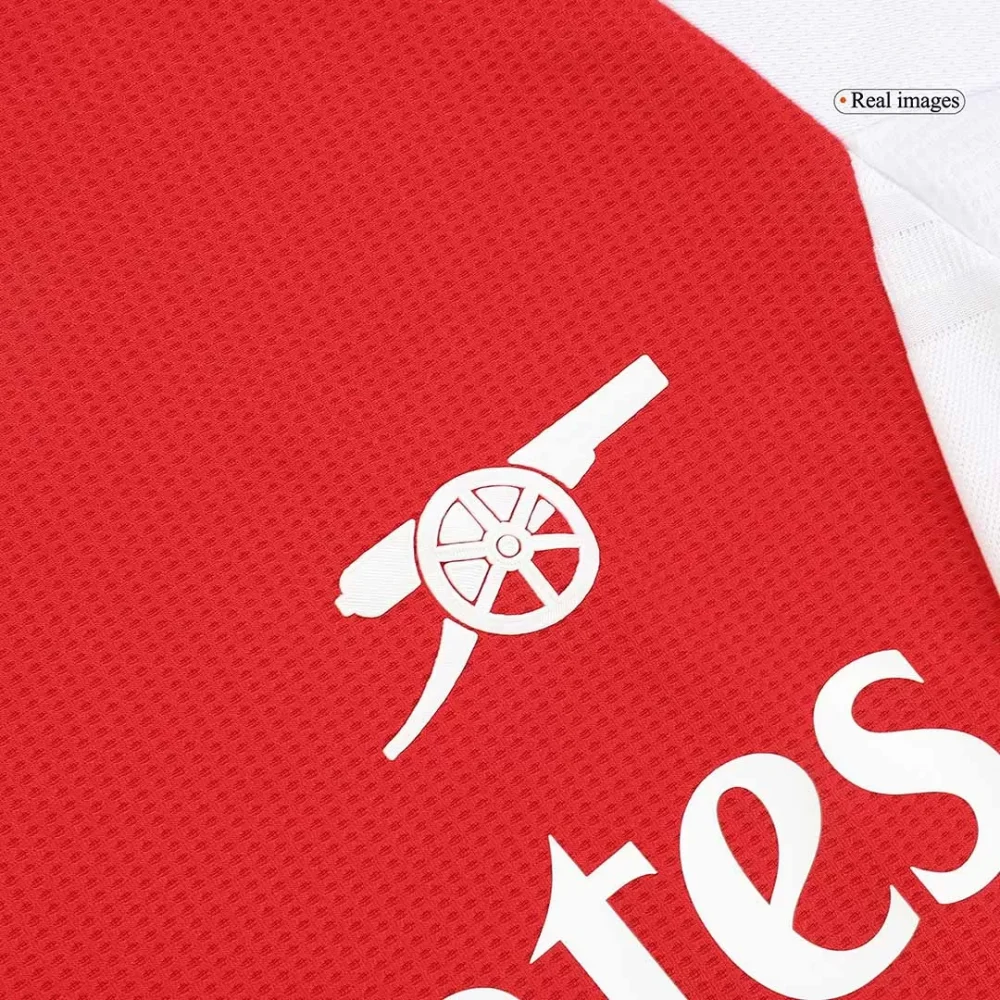 SALIBA #2 Arsenal Home Authentic Soccer Jersey - Image 3