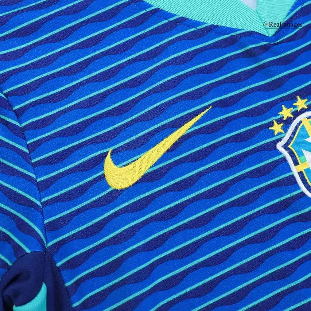 Brazil Away Kids Soccer Jerseys Kit Copa America - Image 10
