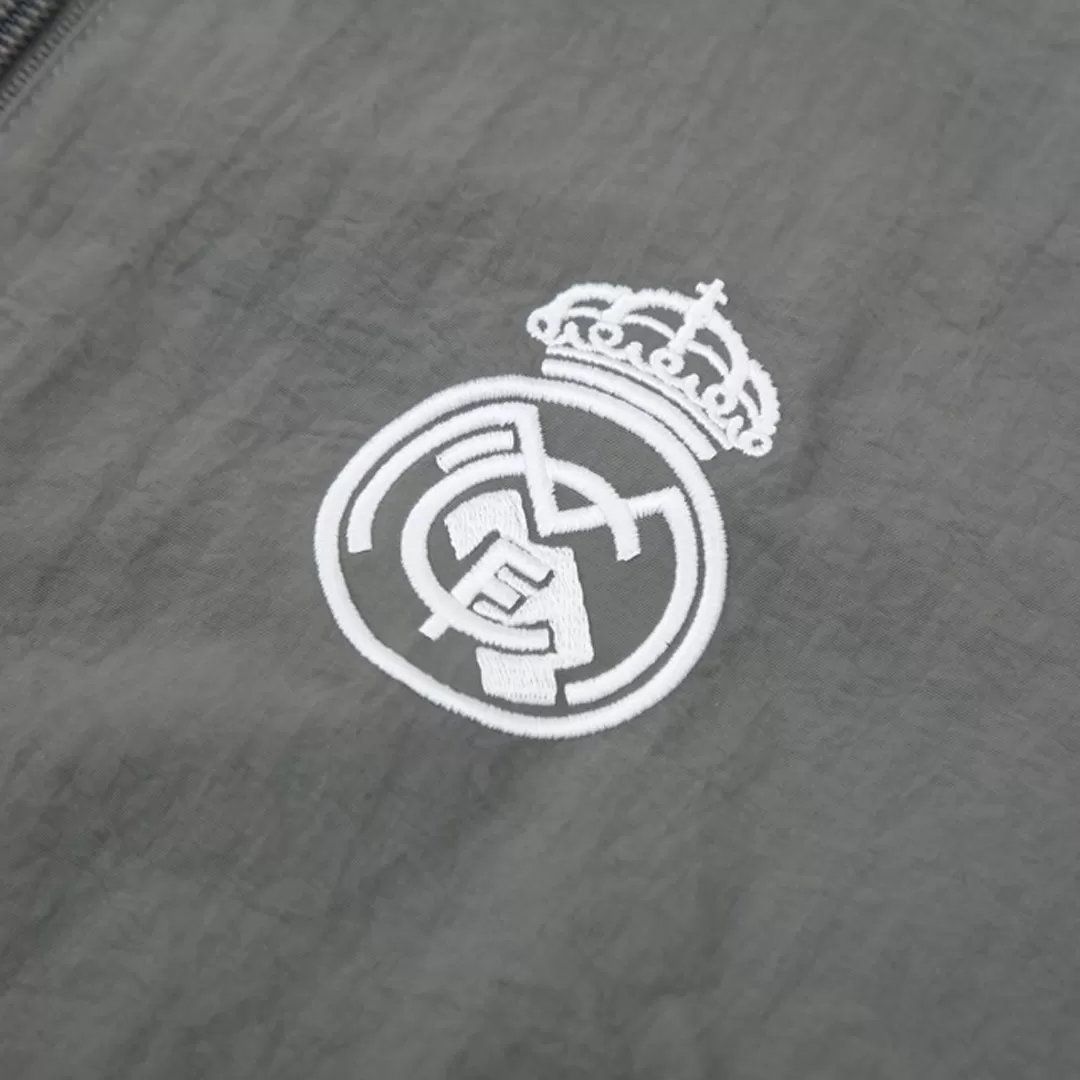 Real Madrid Windbreaker Jacket 2025/26 - Gray - Image 5