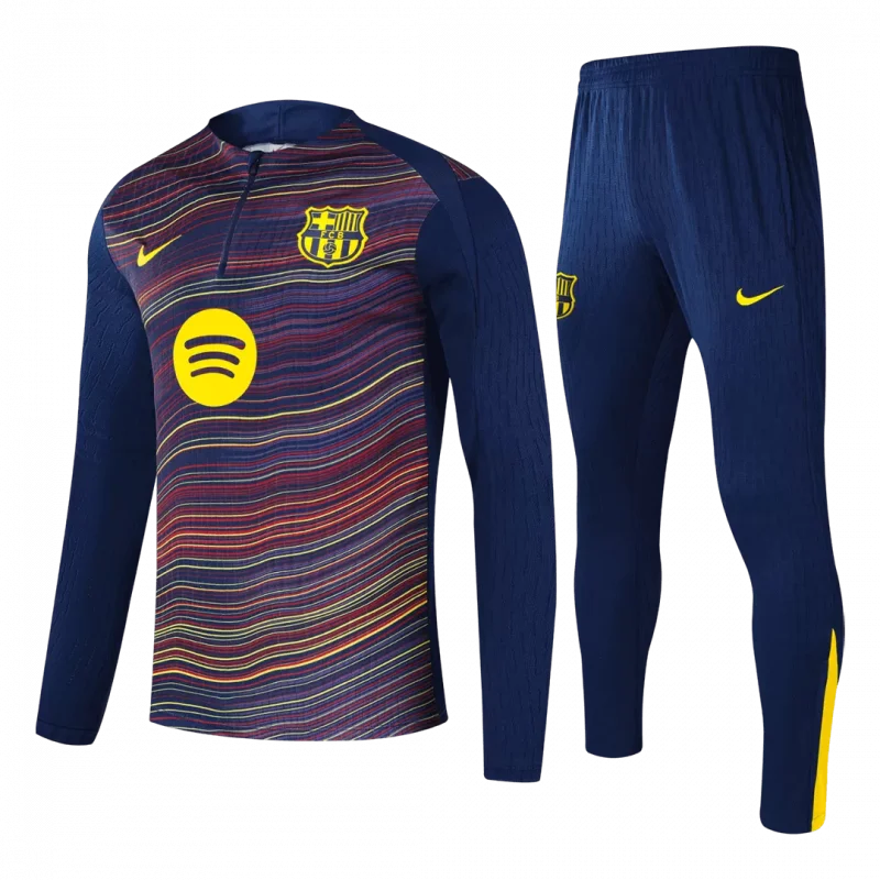 Barcelona 1/4 Zip Tracksuit 2025/26 Colorful