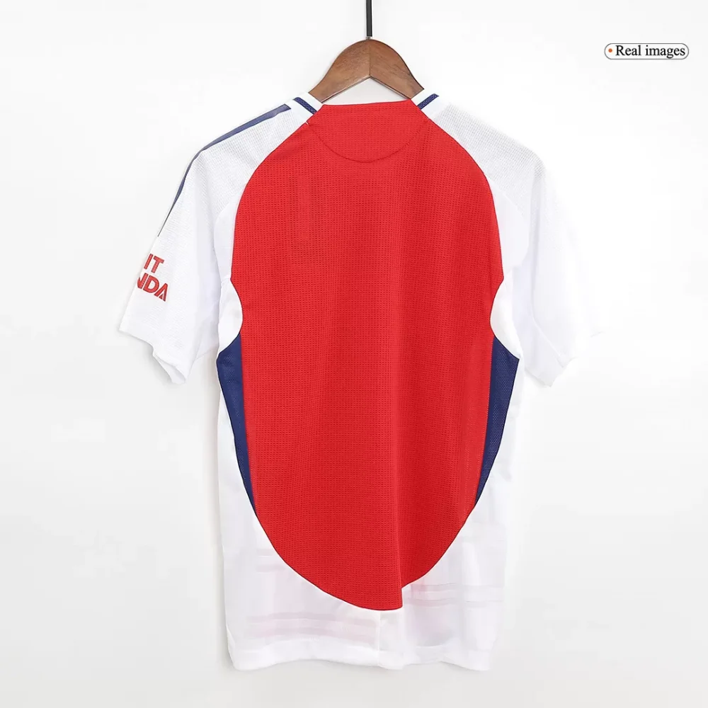 RICE #41 Arsenal Home Authentic Soccer Jersey - Image 5