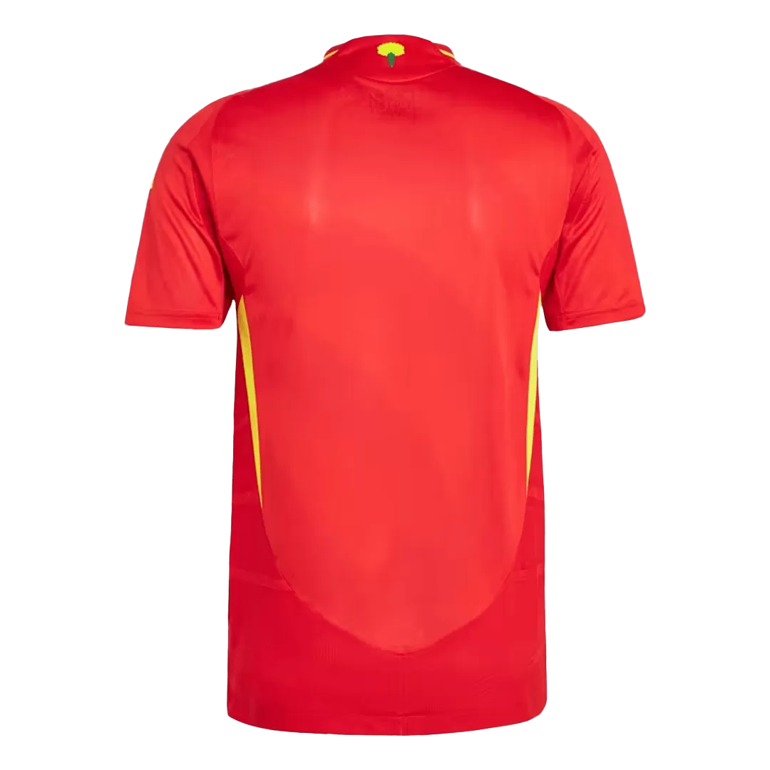 Spain Home Authentic Soccer Jersey EURO - Image 2