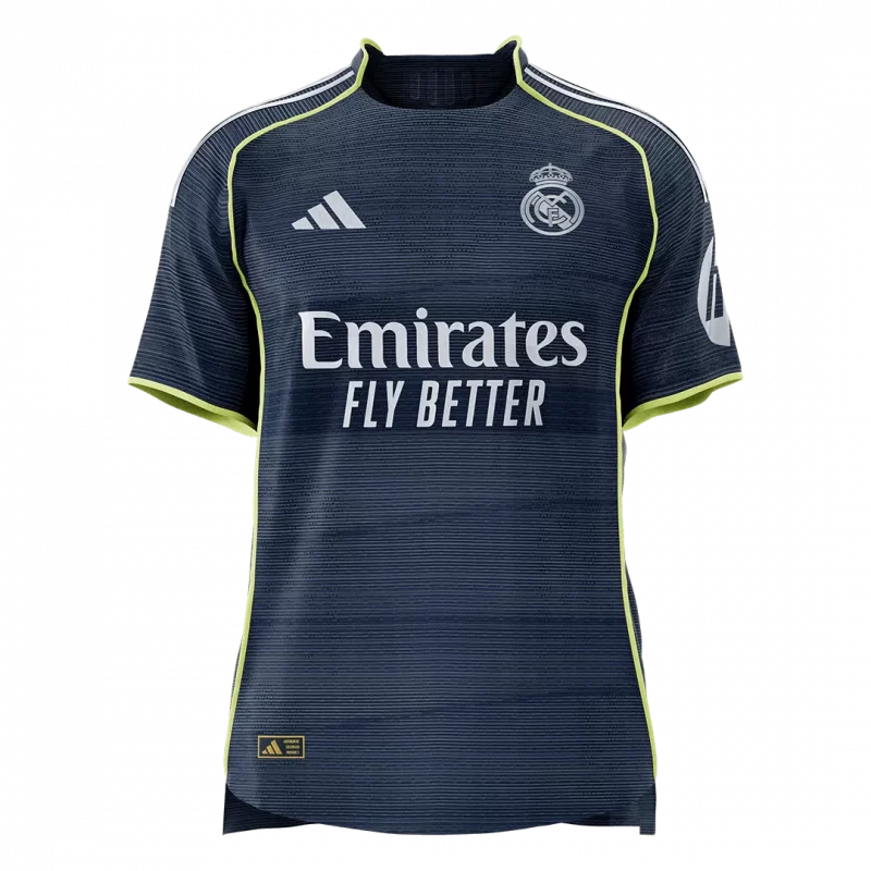 Real Madrid Away Authentic Soccer Jersey 2025/26