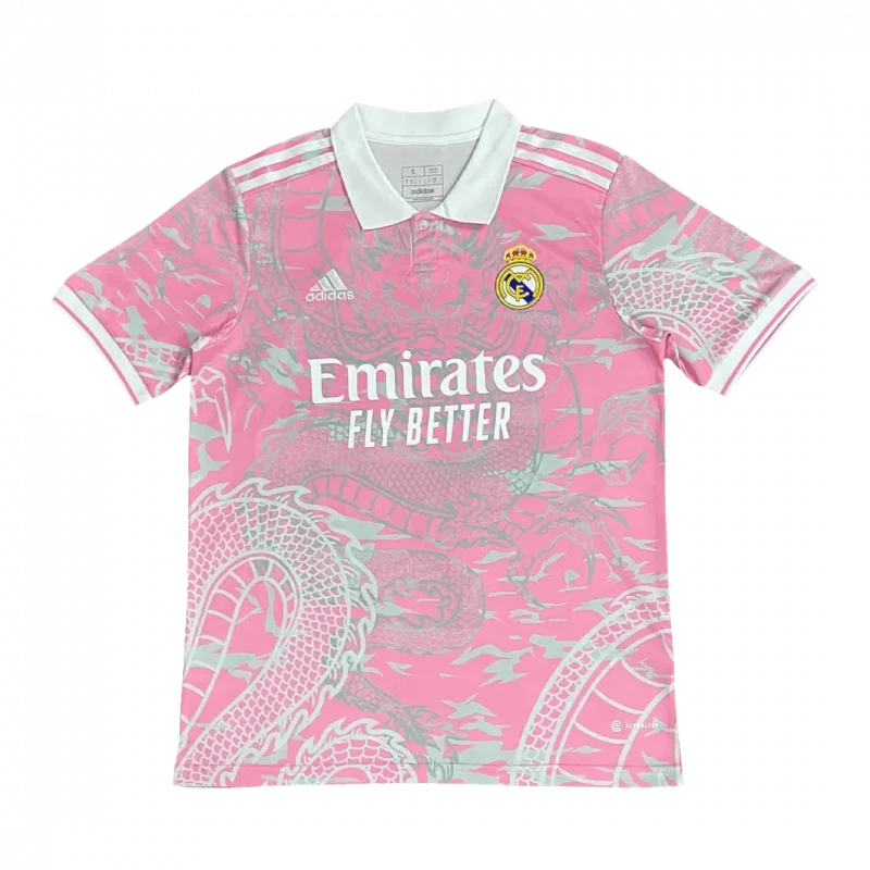 Real Madrid x Chinese Dragon Soccer Jersey 2023/24 （pink）