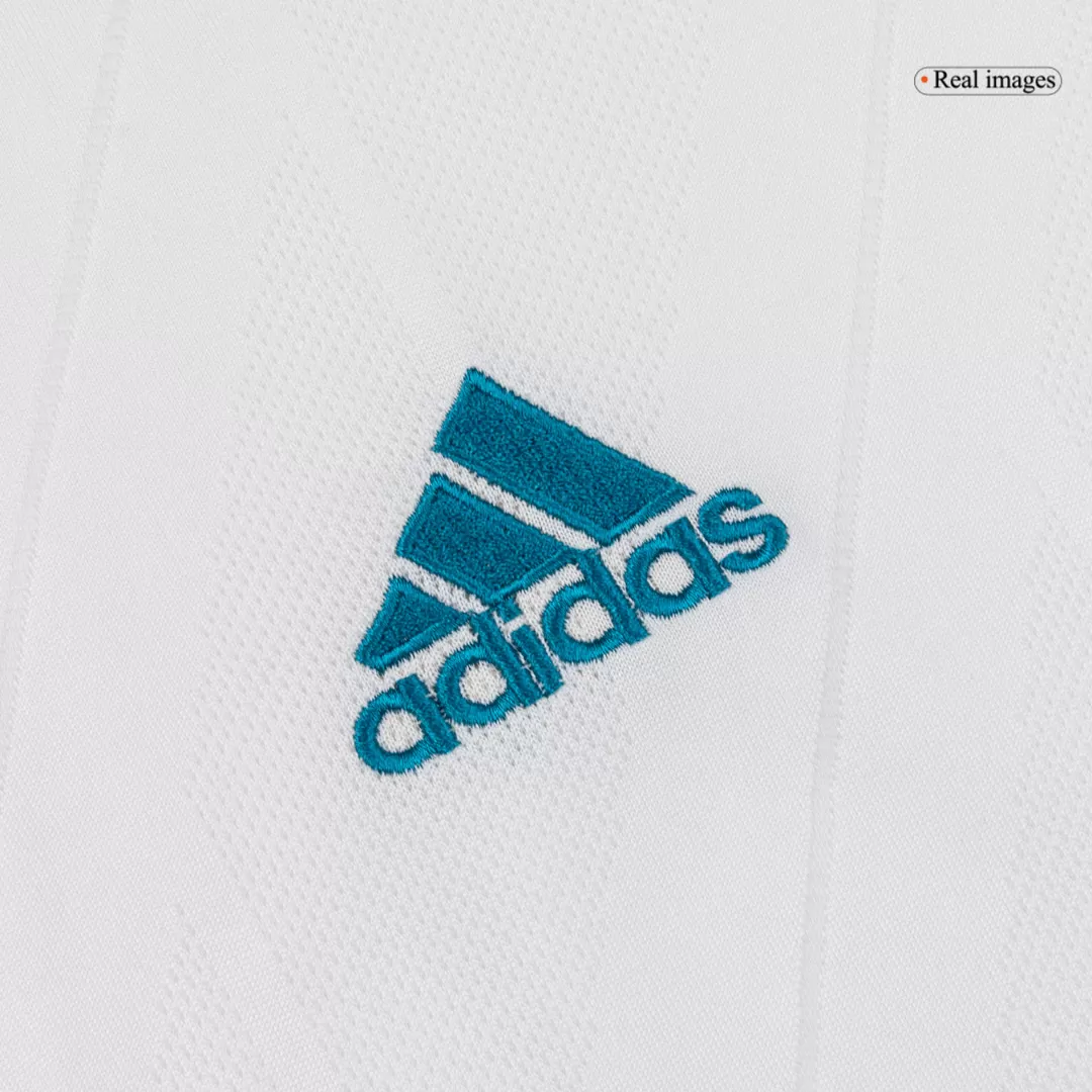 Vintage Soccer Jersey Real Madrid Home Long Sleeve 2017/18 - Image 4