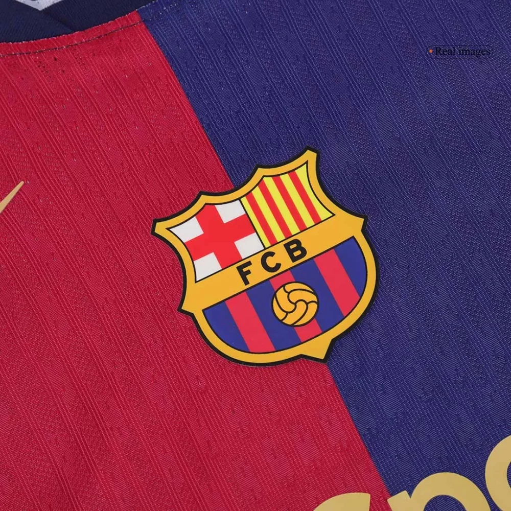 PEDRI #8 Barcelona Home Soccer Jersey - Image 3