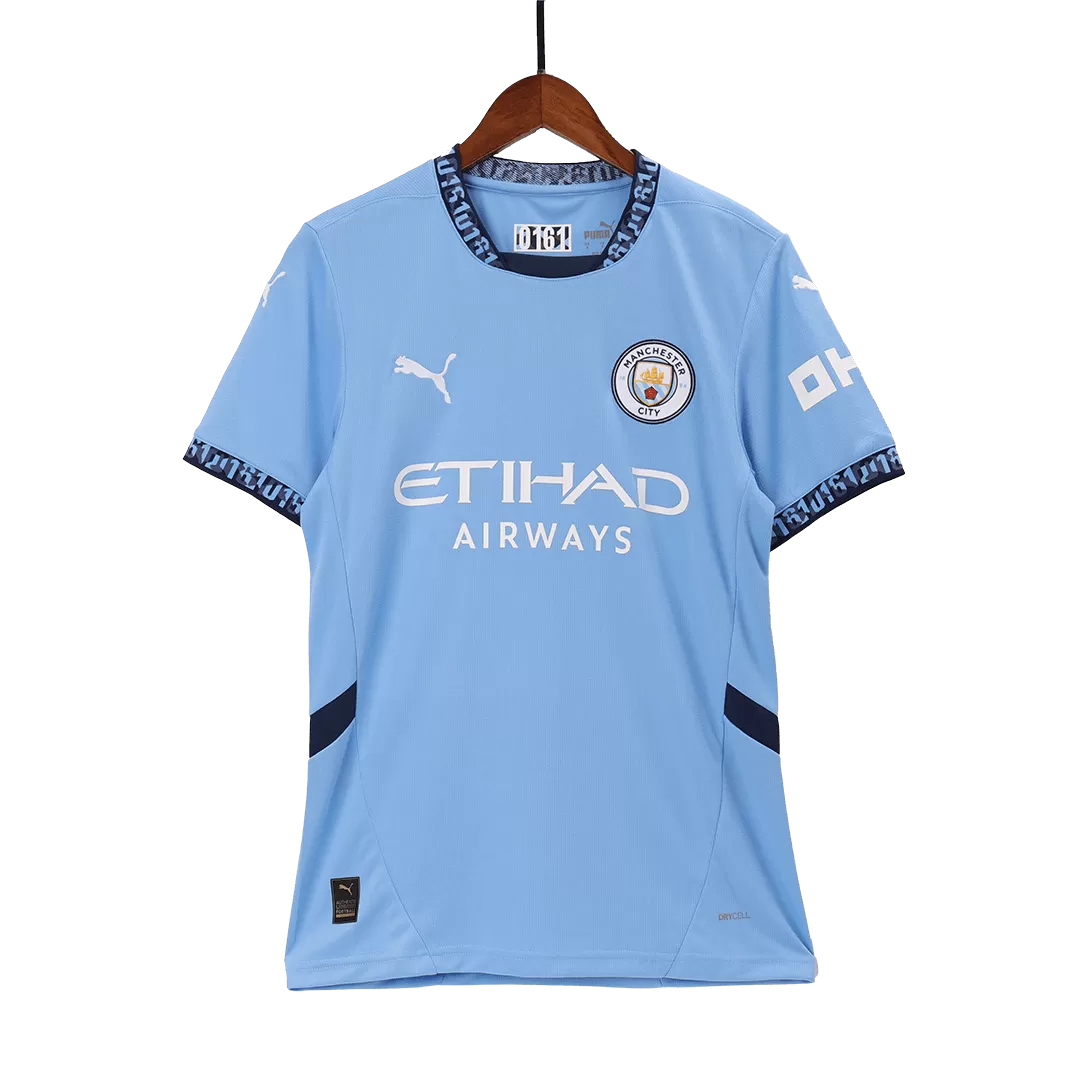 MARMOUSH #7 Manchester City Home Soccer Jersey - UCL - Image 4
