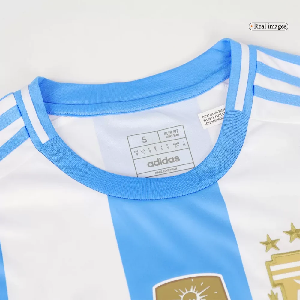 L.MARTÍNEZ #22 Argentina Home Soccer Jersey - Image 2