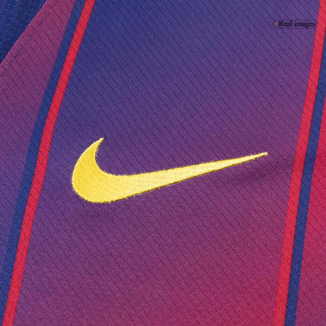 RAPHINHA #11 Barcelona Home Soccer Jersey 2025/26 -UCL - Image 6