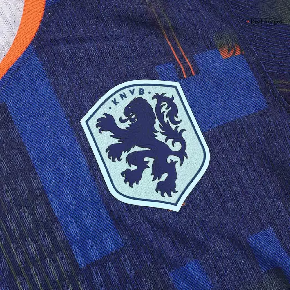 Netherlands Away Authentic Soccer Jersey EURO - Image 5