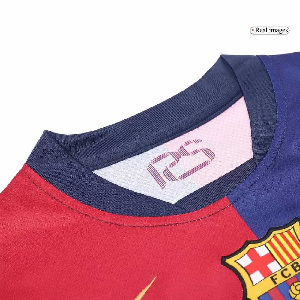 Barcelona Home Kids Soccer Jerseys Kit - Image 8