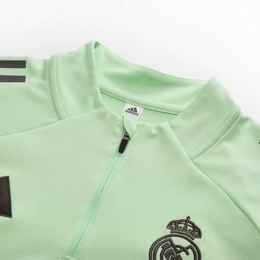Real Madrid 1/4 Zip Tracksuit 2025/26 Green - Image 8