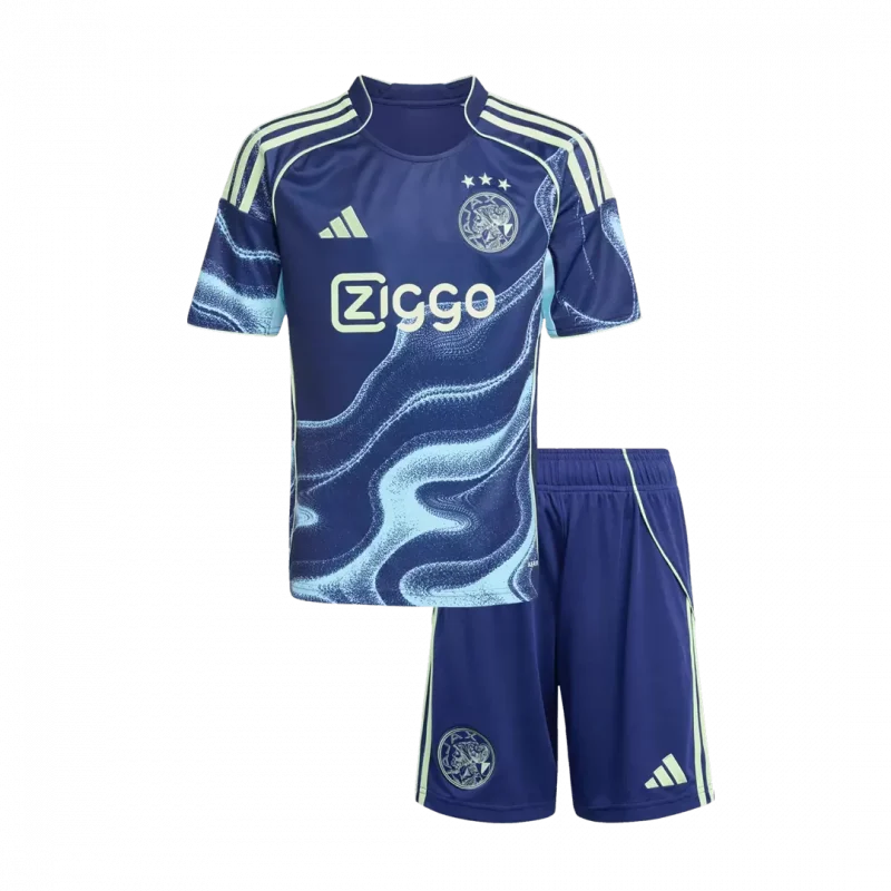 Ajax Away Kids Soccer Jerseys Kit 2025/26