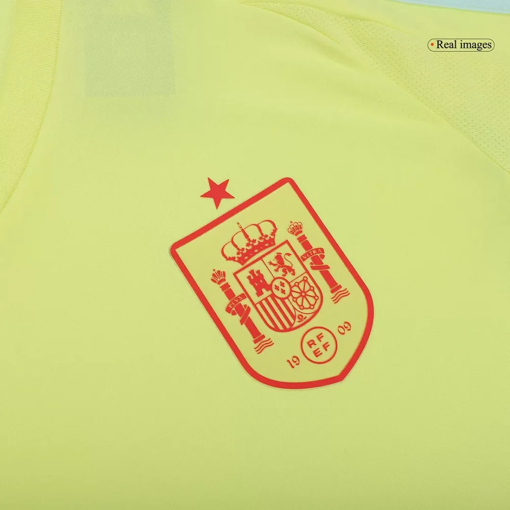 LAMINE YAMAL #19 Spain Away Soccer Jersey EURO - Image 3