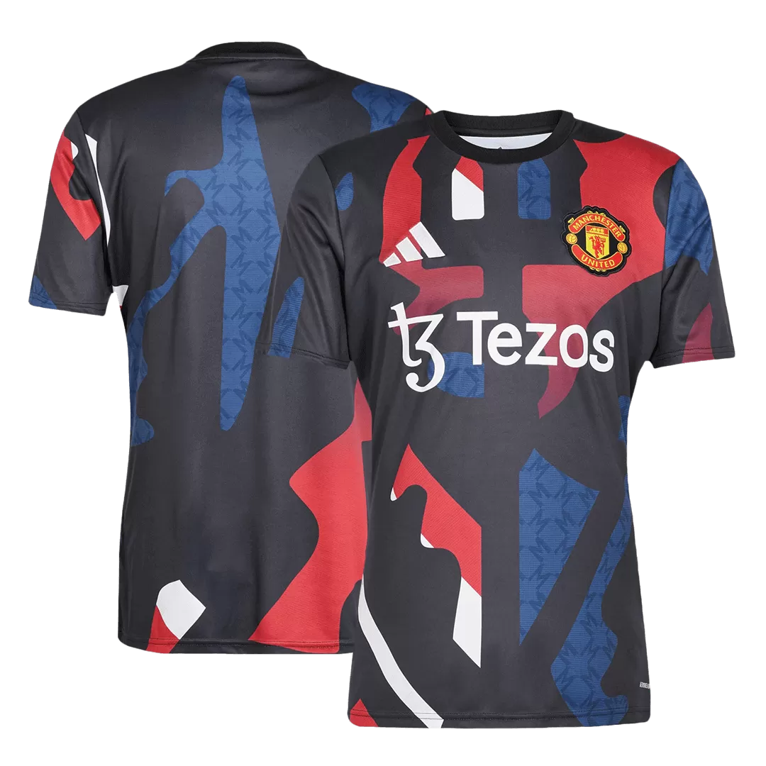 Manchester United Pre-Match Soccer Jersey - Image 3