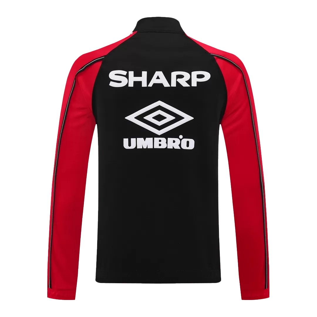 Manchester United Jacket Tracksuit 2025/26 Red&Black - Image 6