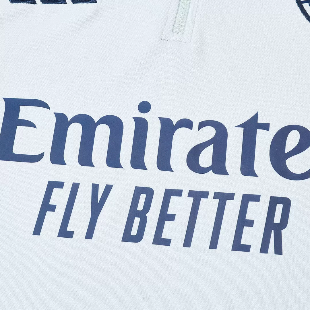 Arsenal 1/4 Zip Tracksuit 2025/26 White - Image 8