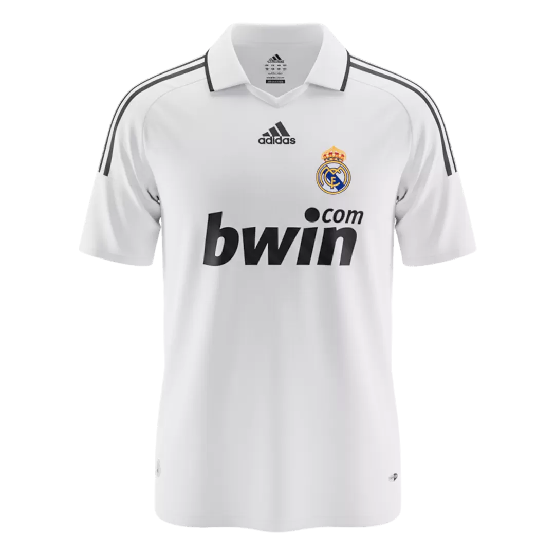 Retro Soccer Jersey Real Madrid Home 2008/09 - Image 2