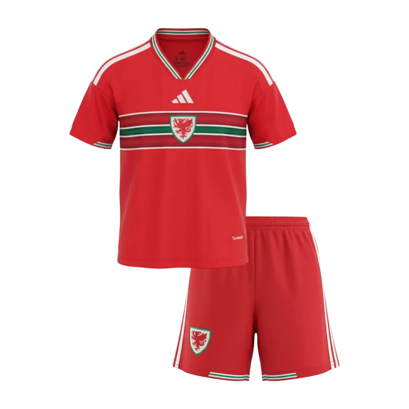 Wales Home World Cup Kids Soccer Jerseys Kit 2026