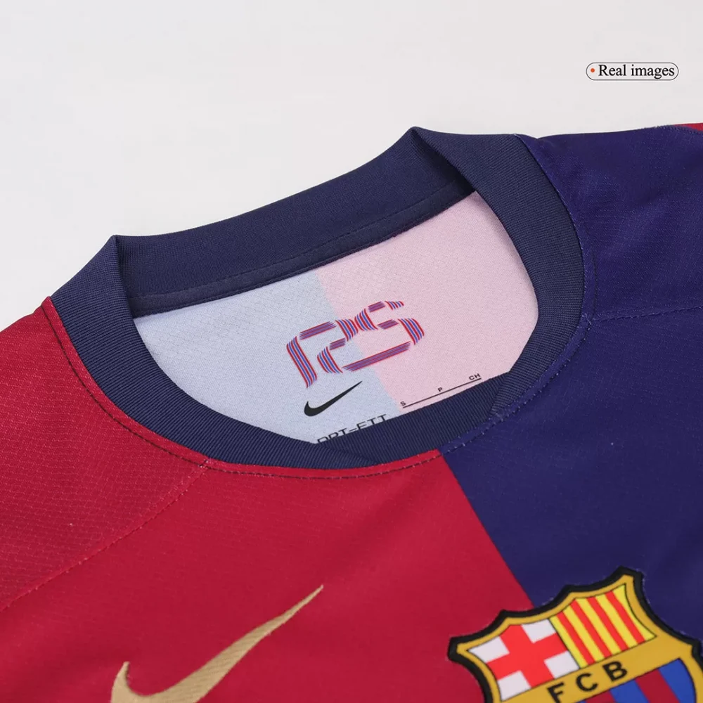 Barcelona Home Soccer Jersey Kit(Jersey+Shorts) - Image 7