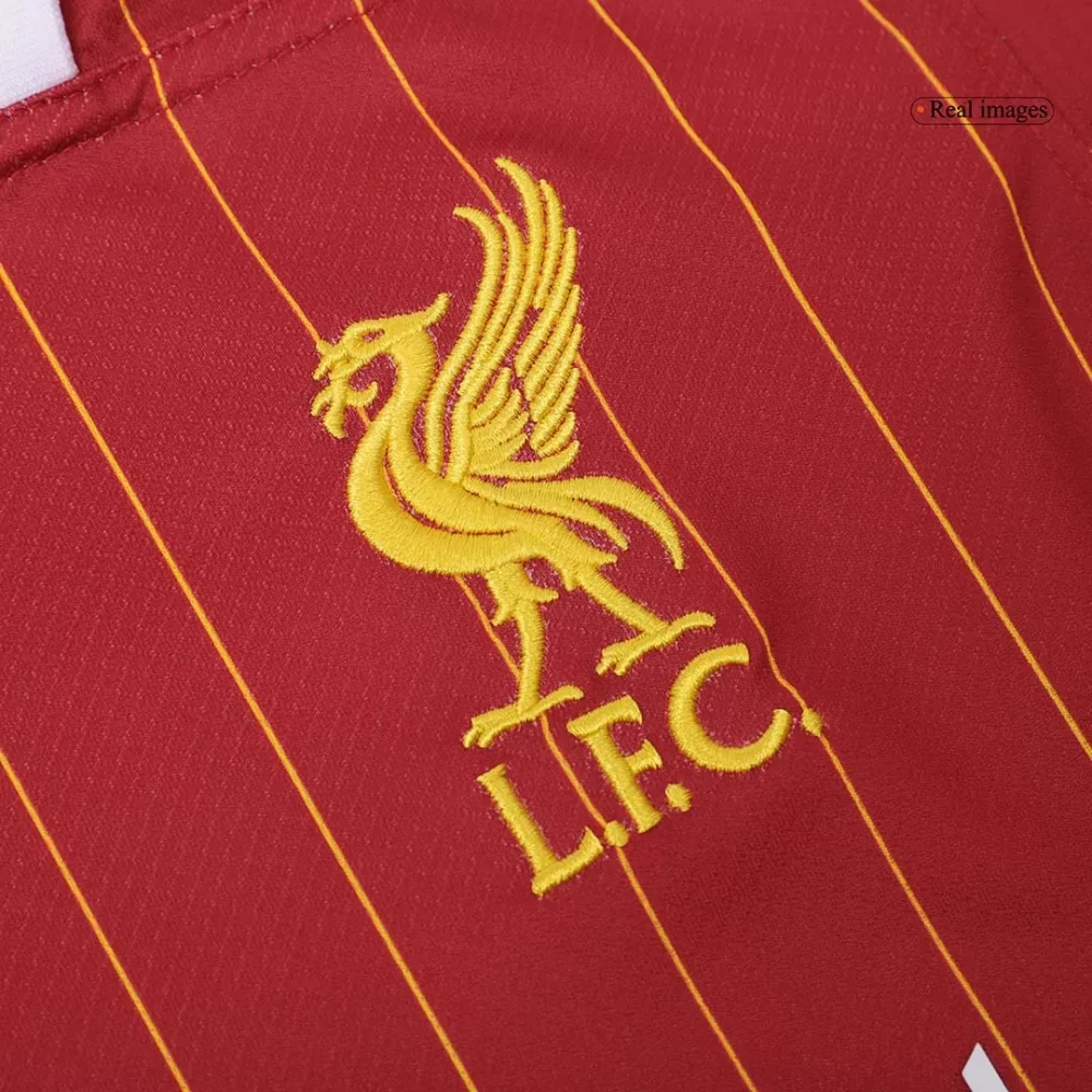 VIRGIL #4 Liverpool Home Soccer Jersey - UCL - Image 3