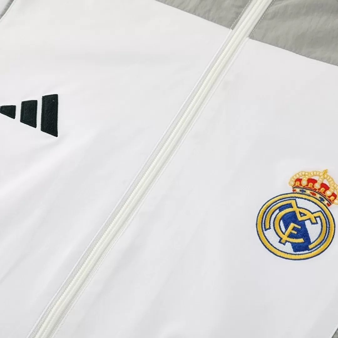 Real Madrid Windbreaker Jacket 2025/26 - White - Image 5