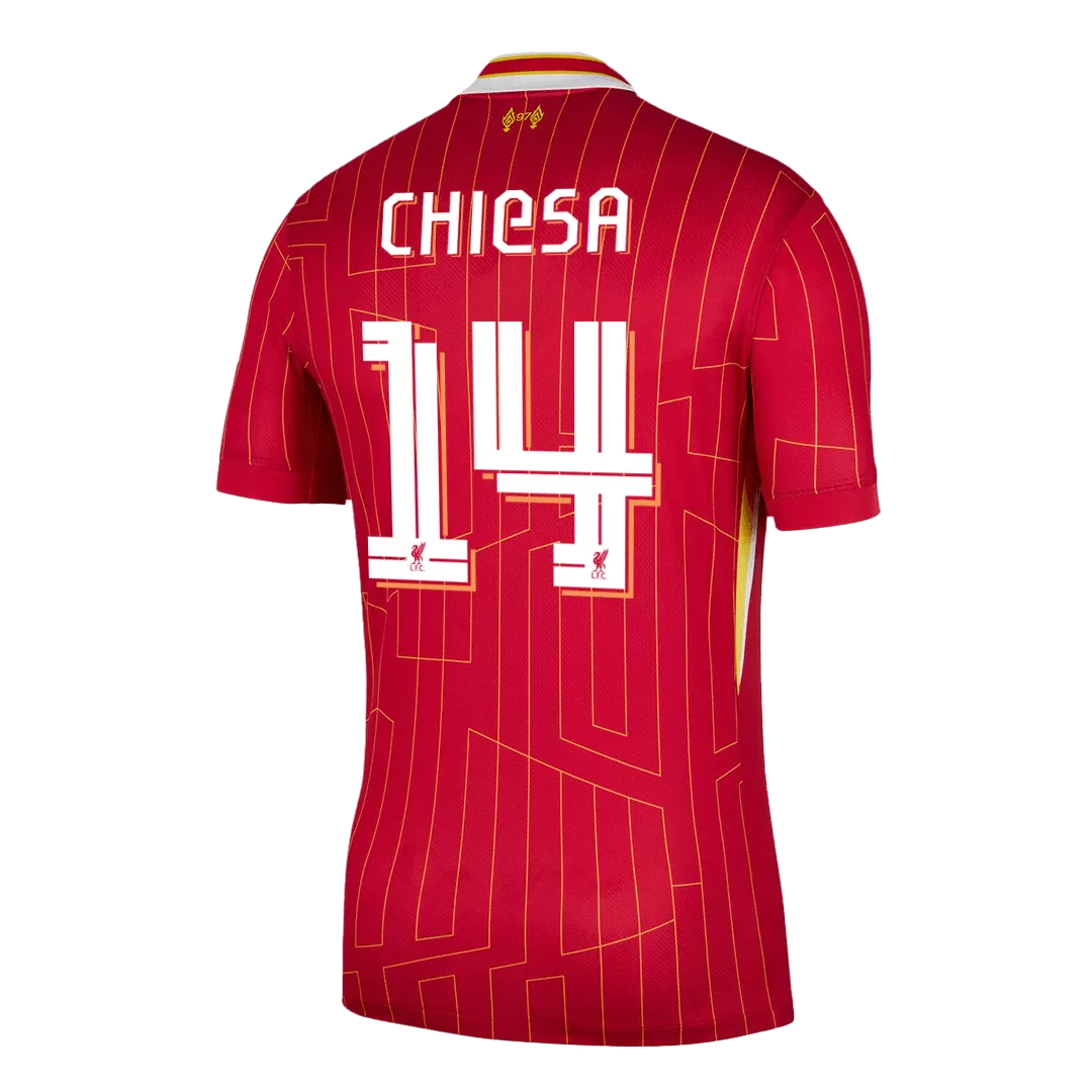 CHIESA #14 Liverpool Home Soccer Jersey - UCL - Image 3
