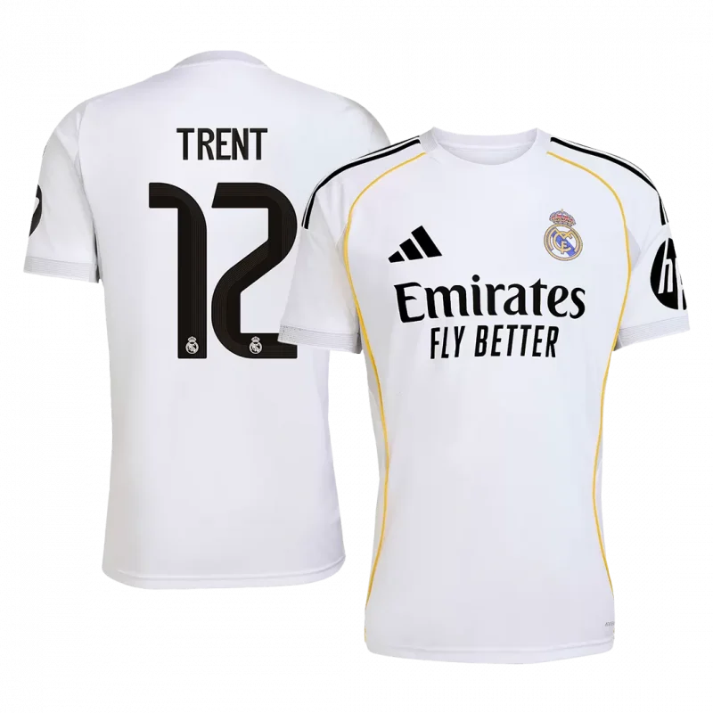TRENT #12 Real Madrid Home Soccer Jersey 2025/26