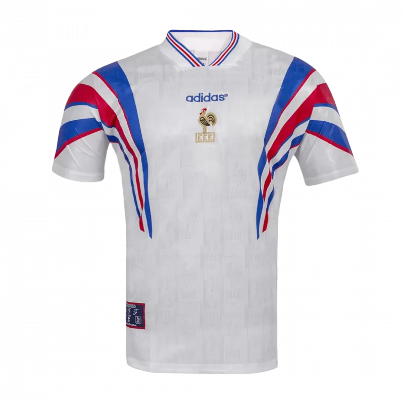 Vintage Soccer Jersey France Away 1996